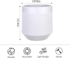Plant Pots，Set of 2 Plastic Large Pots - Image 3