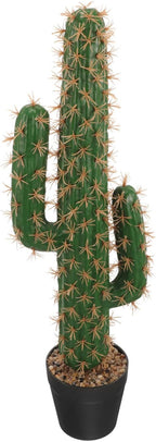 ABOOFAN Artificial Saguaro Cactus in Pot Faux Succulent Plant 20.86In Large by ABOOFAN