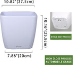 Dexceder 11x10 Self Watering Planter Indoor Outdoor, Inner Mat Design, - Image 3