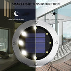 Solar Ground Lights 16 Packs, Garden Solar Outdoor Waterproof Pathway Bright - Image 3