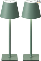 KDG 2 Pack Cordless Table Lamp, Portable LED Desk Lamp, 4000mAh Battery Operated by KDG