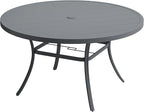 VICLLAX 50" Outdoor Round Patio Table by HOME