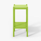 WestinTrends Malibu 36" Outdoor Adirondack HDPE 2-Tier Patio Side Table by WestinTrends