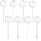 8 Pcs Clear Plant Watering Globes, Plastic Self Watering Bulbs Ball, Garden by -PlantWateringGlobes-