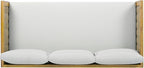 LUMISOL Patio Daybed with Rattan Armrests - Image 9