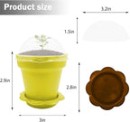 PURPLE STAR 1N 50 Packs Cupcake Plant Nursery Pots - Image 3