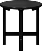 WestinTrends Dylan Adirondack Round Outdoor Side Table by WestinTrends