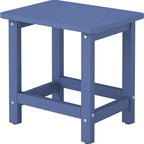 Weatherproof Outdoor Side Table, HDPE Small Outdoor Table by BIVODA