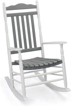 VINGLI Wooden Rocking Chair, Outdoor Chair by VINGLI