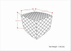 SIMPLIHOME Janelle Square Pouf - Image 3
