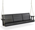 VINGLI Upgraded Patio Wooden Porch Swing by VINGLI