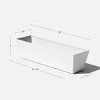 Veradek Pure Series Window Box Planter - Image 2