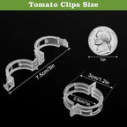 FEED GARDEN 120Pcs Plant Clips for Climbing Plants-Tomato, Grape & Vegetable - Image 2