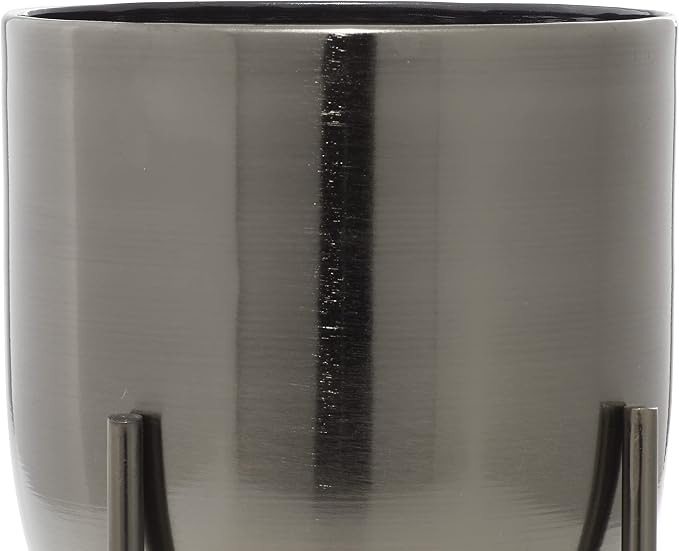 Deco 79 Metal Round Planter - Image 5