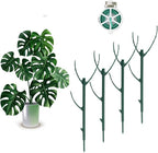 4 Pack Stackable Monstera Plant Support Stakes, 29inch Climbing Plant Sticks by YOYOKIT