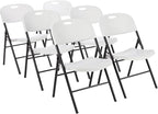 Amazon Basics Sturdy Foldable Plastic Chair, 350-Pound Capacity by AmazonBasics