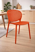 2xhome Patio Dining Chair | Modern Stackable Outdoor Pool Side Chair | Weather - Image 5