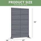 Casaphoria Metal Privacy Screen Outdoor - Image 5