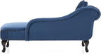 Merax 62'' Velvet Chaise Lounge Indoor - Image 8