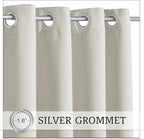 RYB HOME Extra Wide Outdoor Curtains - Image 2