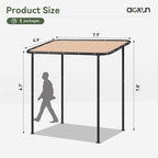 Aoxun 8x5 Lean to Gazebo Outdoor Pergola - Image 4
