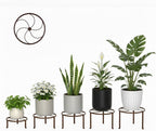 5 PackHeavy Duty Rack for Planter, Anti-Rust Flower Pot Stand Holder for - Image 2