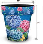 Briarwood Lane Colorful Hydrangeas Medium Planter - Image 5