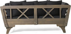 Merax Outdoor Patio Daybed Sofa, 3-Seat Sofa - Image 4