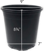 Wholesale Nursery Pot in Bulk 30-Pack 2 Gallon 9 Inch Plastic Planters - Image 4
