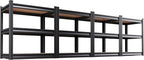 Set of 4 Garage Shelving, 3 Tier Garage Storage Shelves, Adjustable Heavy Duty by Unknown