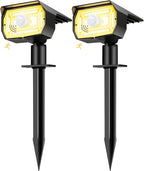 nipify Solar Spot Lights Outdoor Motion Sensor by Nipify