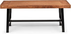 VINGLI Outdoor Wooden Coffee Table - Image 7
