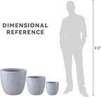 Kante 18", Outdoor Indoor Large Planter Pots - Image 8