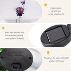 Solar Lights Outdoor Garden Decor, LED Lotus Flower Lamp, Metal Tulip & - Image 7