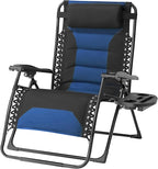 Zero Gravity Chair Oversized Folding Recliner XL, Padded Anti Gravity Lounge by Unknown