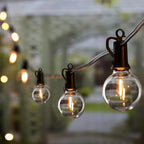 Brightown Outdoor String Lights, 50FT 25 G40 Bulbs Shatterproof Patio Lights - Image 9