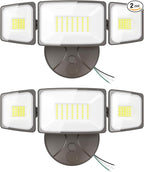 Onforu 2 Pack 75W Flood Lights Outdoor, 7000LM LED Floodlights Switch Controlled by Onforu
