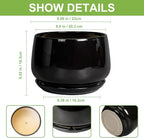 G EPGardening Ceramic Plant Pots - Image 3