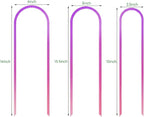 3 Pack Colorful Acrylic Plant Trellis - Image 7