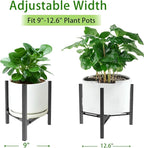 Airpark Plant Stand Indoor, Adjustable Metal Modern Plant Stands, Heavy Duty - Image 3