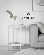EKNITEY 2 Tier End Table - Image 5