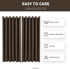 Outdoor Indoor Curtains for Patio Weather-resistant Window Panels Privacy - Image 6