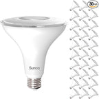 Sunco 30 Pack Outdoor LED Flood Home Patio Driveway Light, Waterproof PAR38 LED by SuncoLighting