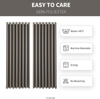 Waterproof Outdoor Curtain W105 x L84 - Image 7