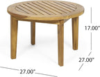 Solano Outdoor Circular Coffee Table - Image 2