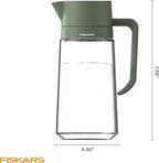 Fiskars Glass Watering Carafe, Indoor Plant Watering Can - Image 7