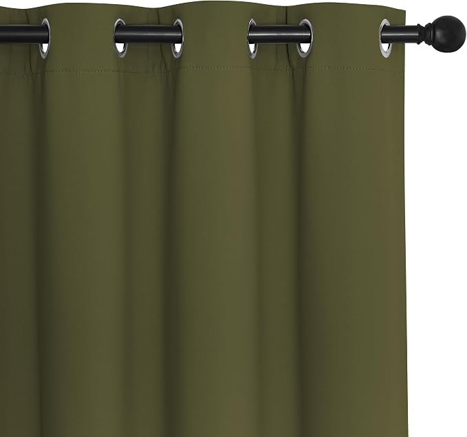 NICETOWN Bedroom Curtain Room Darkening Drapery 102 inches Length - Image 7