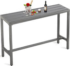 Outdoor Patio Counter Height Bar Table by Unknown
