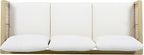 Christopher Knight Home Teras Acacia Wood Outdoor 3 Seater Sofa - Image 9