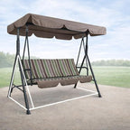 Kozyard Alicia 3-Seat Patio Swing, Outdoor Canopy Swing - Image 4